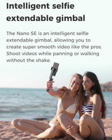 Portable Smartphone Gimbal Stabilizer - Foldable Green - Extra Image
