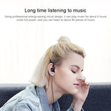 Ultra-light Wireless Bluetooth Earphones with Mic - Bth-y9 - Green - Close-Up Angle