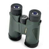 Waterproof 10x42 Binoculars for Outdoor Sports Birdwatching and Hunting - Green - Top-Down View