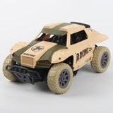 High Speed Off-road Drifting Toy Truck with 27mhz Remote Control for Kids - Green - Side View