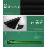 2.5m Golf Mini Putting Mat with Push Rod Trainer - Fairway Green - Extra Image