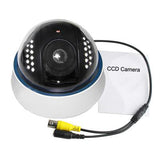15M Ir Distance Sharp Dome Ccd Camera - 1 / 3 - 1/3 Sharp 420Tvl - 45-Degree Angle