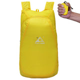 Ultralight Foldable Anti Splash Bag For Outdoor Climbing 20L Capacity Max Load 15Kg - Army Green