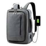 Multifunctional Oxford Laptop Backpack - Cxs-620 - Army Green