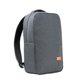 15 Inch Waterproof Laptop Handbag - Dark Gray Polyester - Front View