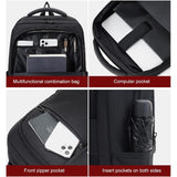 Multifunctional Oxford Laptop Backpack - Cxs-610 - Dark Gray - Close-Up Angle