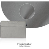 Waterproof Portable One-Shoulder Handbag For 13.3 Laptops With Hidden Zipper And Suitcase Belt - Dark Gray - Extra Image
