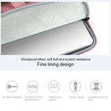 Waterproof Portable One-Shoulder Handbag For 13.3 Laptops With Hidden Zipper And Suitcase Belt - Dark Gray - Extra Image