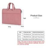 Waterproof Portable One-Shoulder Handbag For 14.1 Laptops With Hidden Zipper And Suitcase Belt - Dark Gray - Extra Image