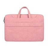 Waterproof Portable One-Shoulder Handbag For 13.3 Laptops With Strap & Magic Stick - Dark Gray - 45-Degree Angle