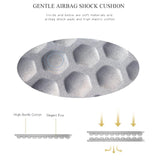 Waterproof Oxford Laptop Handbag With Trolley Strap - Dark Gray - Low Angle