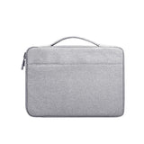 Waterproof Oxford Laptop Handbag With Trolley Strap - Dark Gray - Extra Image