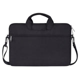 Waterproof Oxford Cloth One-Shoulder Handbag For 15.6 Laptops - Hidden Portable Strap - Dark Gray - Front View