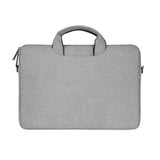Waterproof Oxford Cloth One-Shoulder Handbag For 15.6 Laptops - Hidden Portable Strap - Dark Gray - Rear View