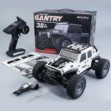 1 16 2.4g Electric 4wd Off-road Rc Car Toy - Dark Gray - Side View