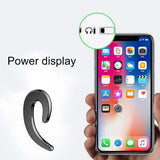Bluetooth Bone Conduction Sports Earphones with Earhook - V4.1 - Rose Gold - Extra Image