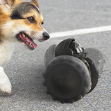 Vibe Geeks Pet Food Dispenser Tumbler Dog Treat Toy - Black - Extra Image