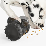 Vibe Geeks Pet Food Dispenser Tumbler Dog Treat Toy - Black - Extra Image