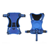 Vibe Geeks Ultimate 2-in-1 Reflective No-pull Dog Harness with Retractable Leash and Control Handle - Red - L - Low Angle
