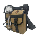 Vibe Geeks Waterproof Camping Wear Resistant Chest Crossbody Sling Shoulder Bags with Water Bottle Holder - Navy - Extra Image