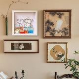 Vibe Geeks Adventure Archive Box Wood Frame Travel Tickets Keepsakes Storage Frame - Wood - Medium - Extra Image