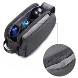 Vibe Geeks Water Resistant Travel Toiletry Organizer Bag - Grey - Extra Image