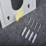 Vibe Geeks Handy Laundry Grocery Bag Storage Holder - White - Extra Image