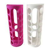 Vibe Geeks Handy Laundry Grocery Bag Storage Holder - White - Extra Image