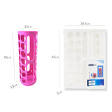 Vibe Geeks Handy Laundry Grocery Bag Storage Holder - White - Extra Image