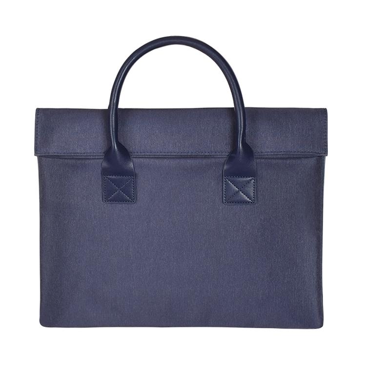 Universal 15.4 Soft Handle Laptop Bag for Macbook Samsung Sony Dell Alienware Chuwi Asus Hp - Portable & Wearable - Black