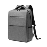 Multifunctional Laptop Backpack in Oxford Cloth - Cxs-605 - Grey - Front View