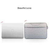 Lightweight Laptop Bag with Durable Zipper for Macbook Samsung Sony Dell Alienware Chuwi Asus Hp - Grey