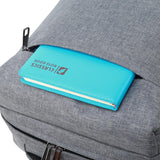 Breathable Casual Backpack for Notebooks and Tablets - Large Capacity - Grey - 45-Degree Angle