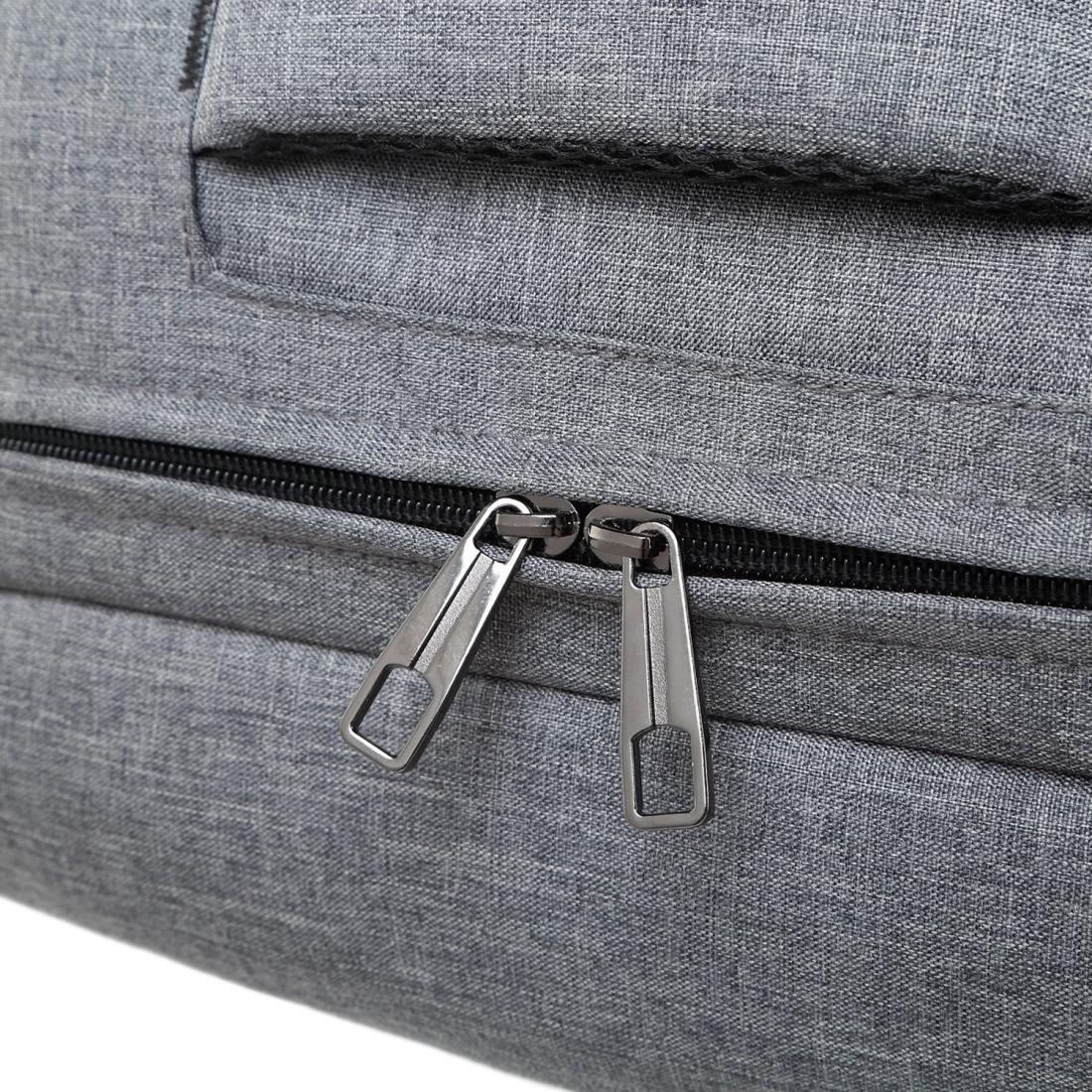 Breathable Casual Backpack for Notebooks and Tablets - Large Capacity - Grey