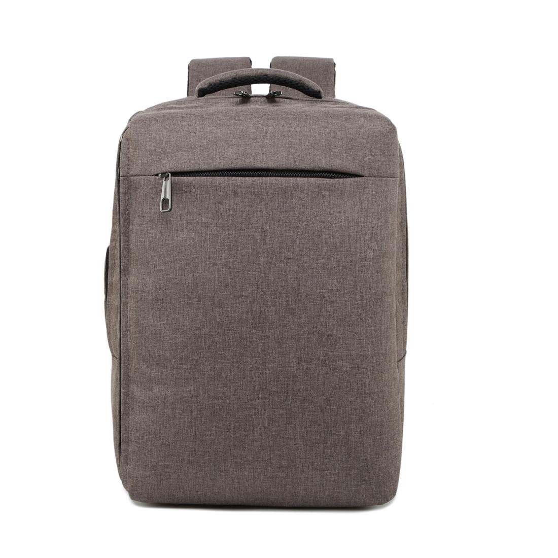 Breathable Casual Backpack for Notebooks and Tablets - Large Capacity - Grey