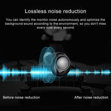 Wireless Tws Bluetooth V5.0 Earphones with Drawer Type S2 Design - Grey - Extra Image