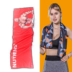 Quick Drying Gym Towel For Sports - Red Muscle Macho
