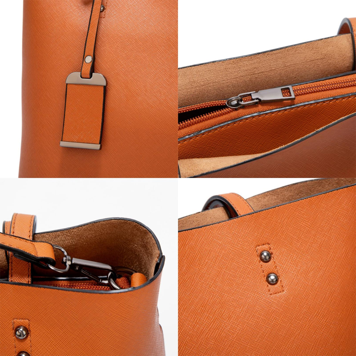 Stylish Pu Leather Women Crossbody Bag - Brown