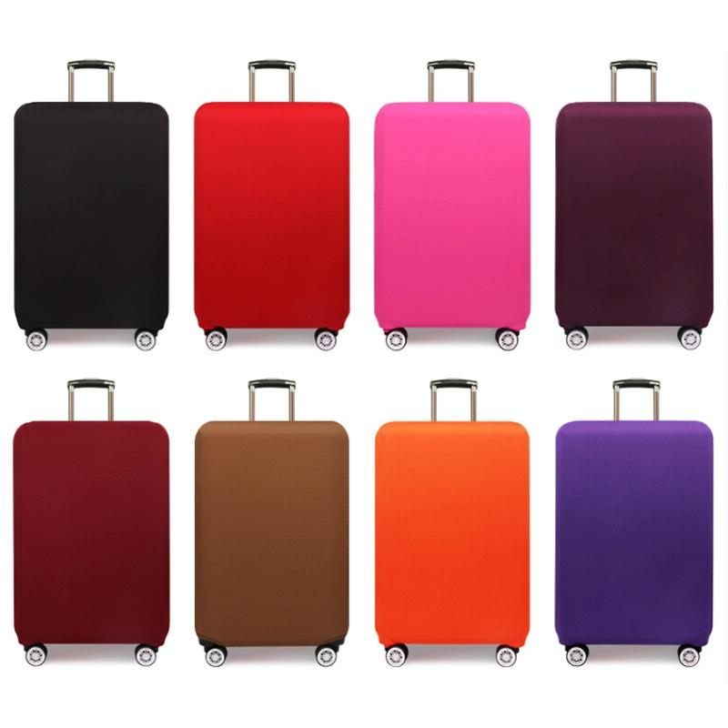 Stretch Luggage Dust-proof Cover - Durable & Protective - Size s - Orange Red