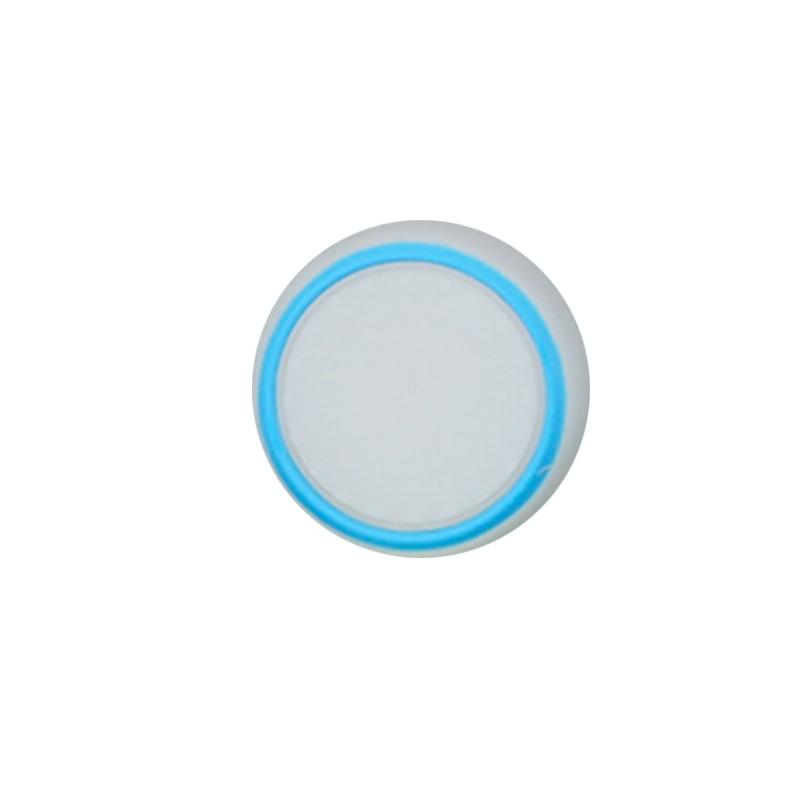 10-piece Luminous Gamepad Button Caps for Ps5 / Ps4 / Ps3 / Xbox one / 360 / Pro / Series x / s - Black White Circle
