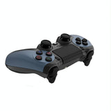 Wireless Bluetooth Gamepad Controller for Ps4 - Battle Gray with Light Bar - Elegant Silver
