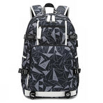 Student Thermal Backpack - Lightweight & Durable - Triangle Yellow