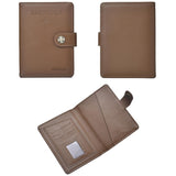Multi Functional Passport Case With Buckle Dibaoleiou Pu Leather - Pink - Extra Image