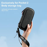 Compact Dacron Case for Dji Pocket / Pocket 2 - Low Angle