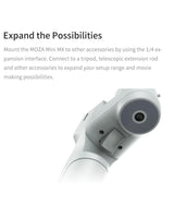 Foldable 3-axis Gimbal for Action Camera and Smartphone - Grey - Extra Image