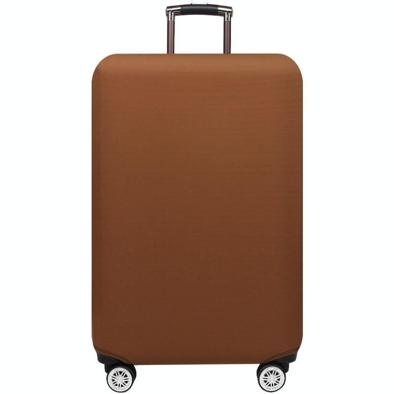 Stretch Luggage Protective Cover - Durable & Dust-proof - Size m - Orange Red