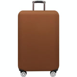 Stretch Luggage Protective Cover - Durable & Dust-proof - Size m - Orange Red - Low Angle