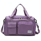 Waterproof Gym Bag for Travel - Size l - Light Purple - Extra Image