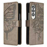 Butterfly Embossed Leather Phone Case