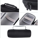 Portable Storage Bag & Silicone Cover for Jbl Charge 3 Speaker - Grey - Rear View
